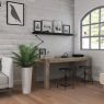 Bright and minimal small living room design that makes the space look bigger without renovation.